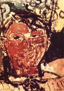 Amedeo Modigliani Portrait of Pablo Picasso Spain oil painting artist